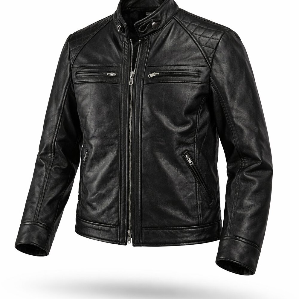 Leather jacket - Picture 2 of 2